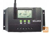 solarni regulator polnjenja lcd pwm ali mppt 10-30A
