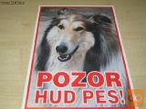 Opozorilna Tabla Sibirski Husky 26,5 Cm X 17,7Cm