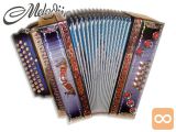 Diatonična Harmonika 3/iii 34+1 Z Amano Basi