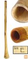 Didgeridoo Tik Natur 150Cm E 3814013-E