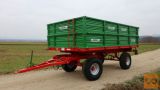 BICCHI 11Ton, dvoosna traktorska prikolica