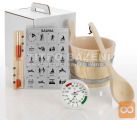 5-delni - set komplet za finsko savno