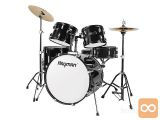 HAYMAN HM-100-BK BLACK Bobni boben komplet set bobnov
