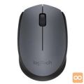 Miš Logitech NoteBook Brezžična optična M170 siva
