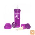 Twistshake anti-colic steklenička vijola 330 ml