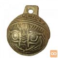 Zvonček staran medenina 17mm 387206-17