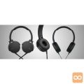 SONY slušalke + mikrofon MDR-XB550APB črne barve