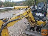 mini bager komatsu pc 14 razširljiv 2008 letnik