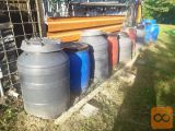 Plastični sodi s pokrovi za sadje 120L 150L 200l