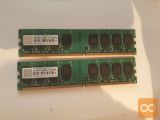 2x1GB DDR2 533mhz Transcend