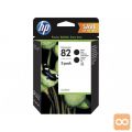 ČRNILO HP ČRNO ŠT. 82 (2X) ZA DJ 111/DJ 510 ZA 69ml (P2V34A)