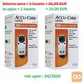 Accu-Chek Mobile, testni trak v kaseti za 50 testov