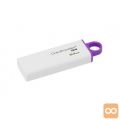 USB DISK KINGSTON DTIG4 64 GB, 3.0, belo-vijoličen, s