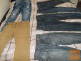 4 jeans hlače (ene nove) + 1 navadne hl