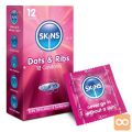 KONDOMI Skins Dots & Ribs 12/1