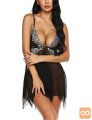 NEGLIŽE Poeticexst RH-SU078 Black
