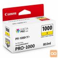 Kartuša Canon PFI-1000Y Yellow / Original