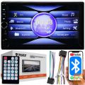 12-24V 2DIN LCD touch avtoradio 4x50W USB Bluetooth +