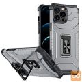 Etui ovitek Crystal Ring Armor za iPhone 12 Pro črn