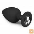 ANALNI ČEP Easytoys Diamond Large Black