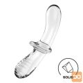 DILDO Satisfyer Double Crystal Transparent