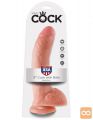 DILDO King Cock With Balls Skin 9"