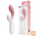 VIBRATOR RABBIT Pretty Love Brighty Pink/White