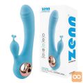 VIBRATOR RABBIT Zenn The Perfect Shape Blue