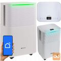 WiFi 200W kondenzacijski razvlaževalec LCD APP na kolesih 2L