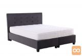 Boxspring postelja ATLAS in vzmetnica BRISTOL PLUS 160x200