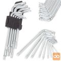 Set 9 torx ključev dolgih T10-T50