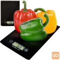 LCD kuhinjska tehtnica do 5kg črna