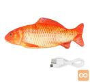 Akumulatorska interaktivna gibljiva riba za mačke USB 26cm 3