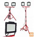 SMD LED 2x 50W reflektor stativ – tripod 1.8m
