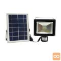 Solarni LED reflektor s PIR sezorjem gibanja